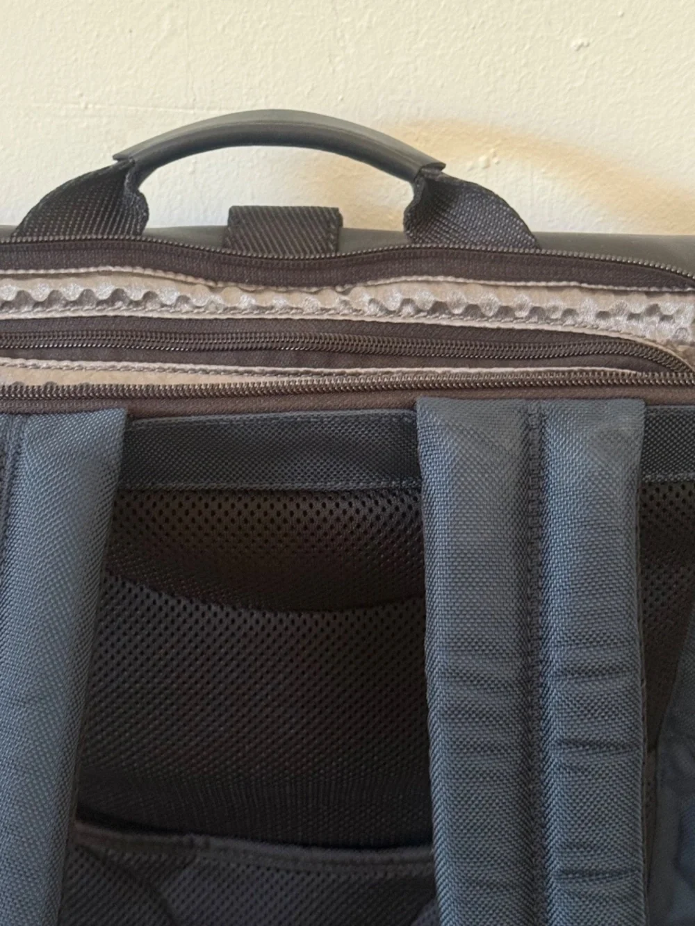 TUMI Navy Ballistic Nylon Utility Backpack Travel Laptop Backpack